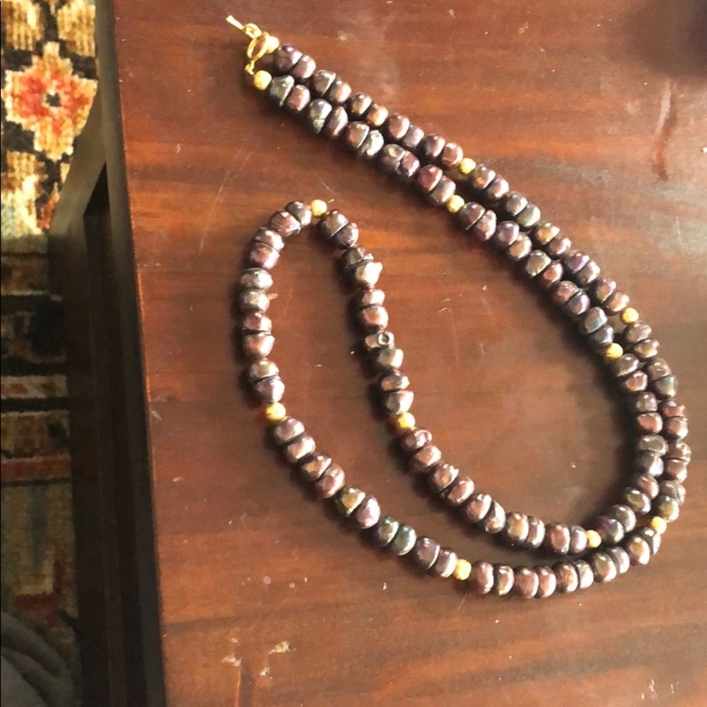 Freshwater pearl necklace